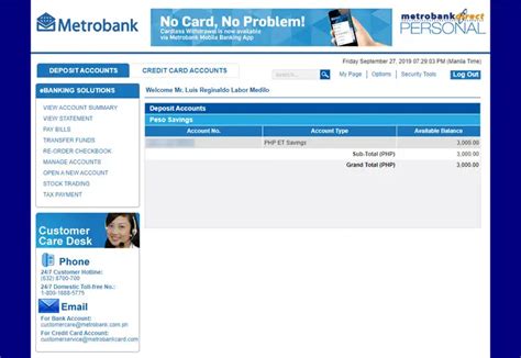 metrobank direct online account.